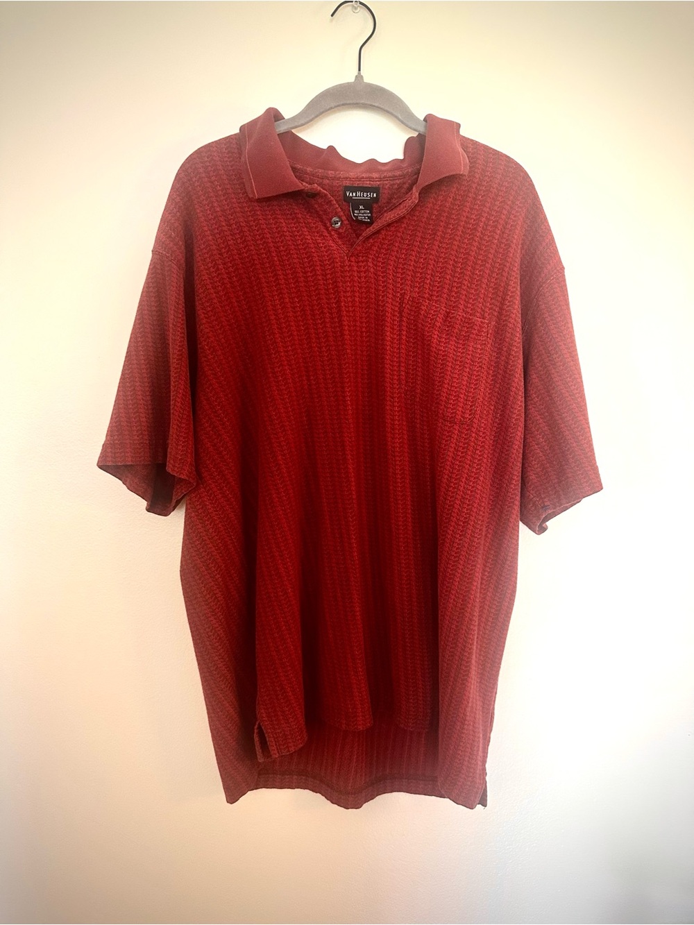 Vintage Van Heusen Knit Polo
